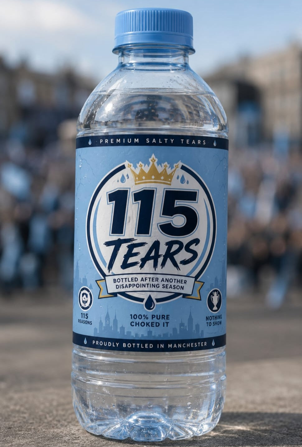 Manchester City's Premium Salty Tears - Sticker
