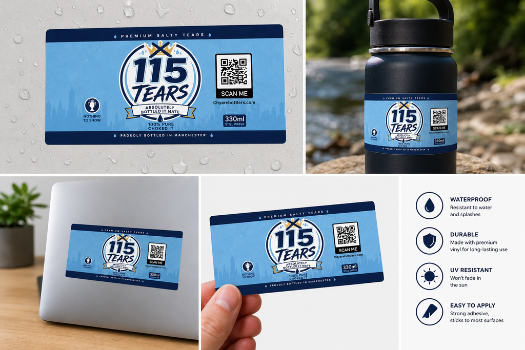 Manchester City's Premium Salty Tears - Sticker