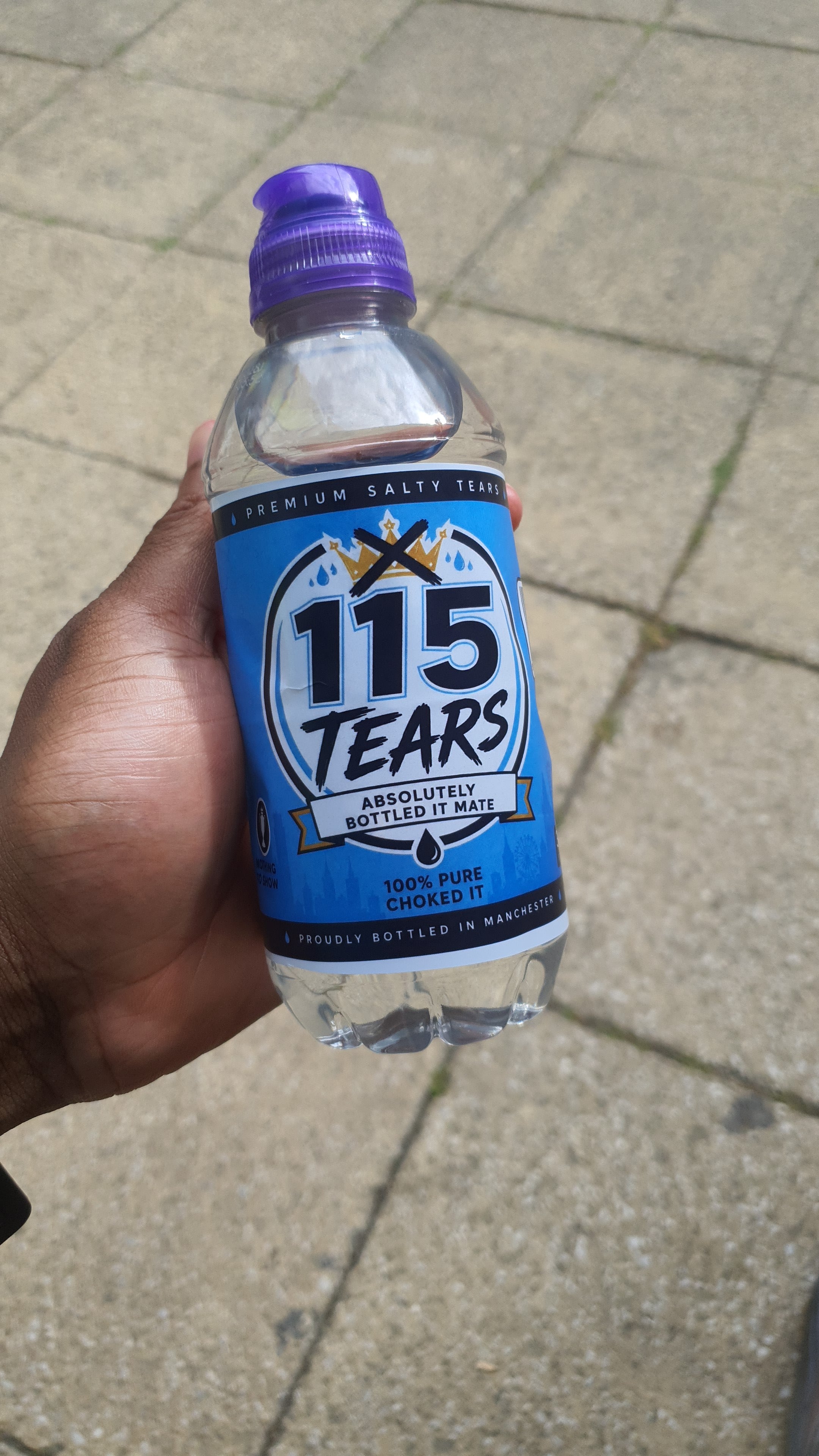 Manchester City's Premium Salty Tears - Sticker